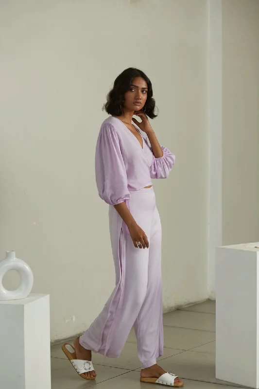 Periwinkle Trouser | Womens Trouser Trousers cozy soft