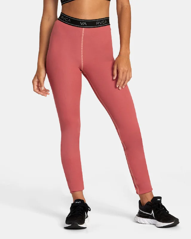 Base Workout Leggings - Ginger Elegant Printed Leggings with Pockets