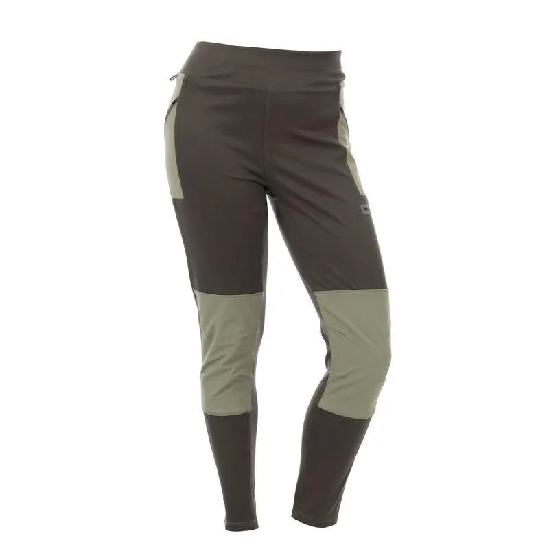 Foraging Leggings - Stone Elegant Printed Leggings with Pockets