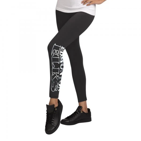 Edmonton Elks- Ladies Stadium Leggings Trendy Patterned Leggings
