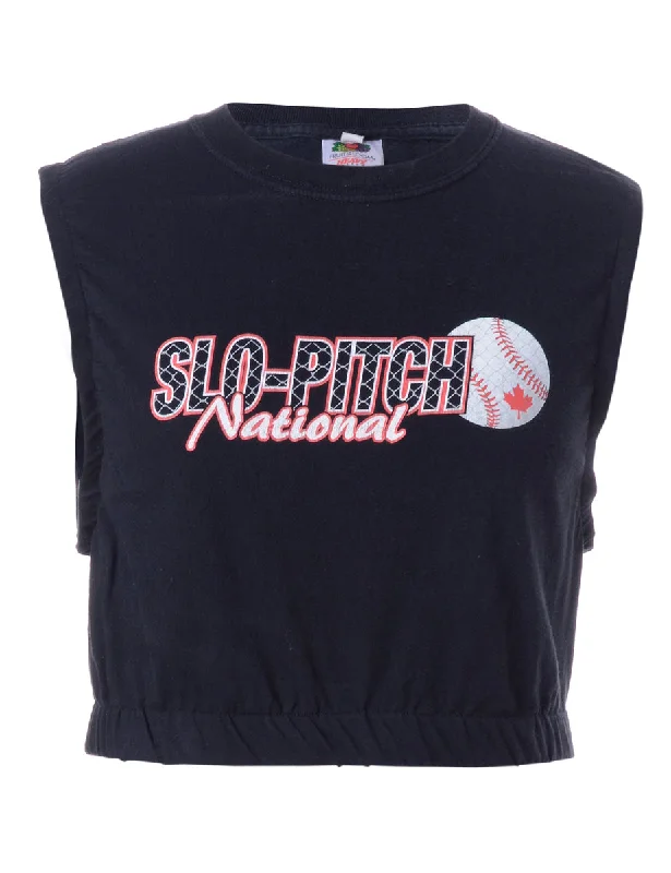 Label Sonia Sports Crop Top Anti-Pilling Machine Wash Handmade