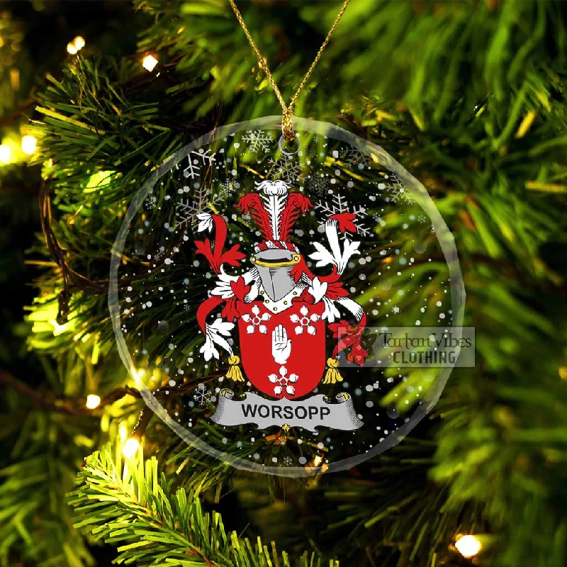 Worsopp Irish Clan Christmas Glass Ornament with Coat of Arms Peter Pan Collar Cowl Neck Turtleneck Worsopp Irish Clan Christmas Glass Ornament with Coat of Arms Peter Pan Collar Cowl Neck Turtleneck
