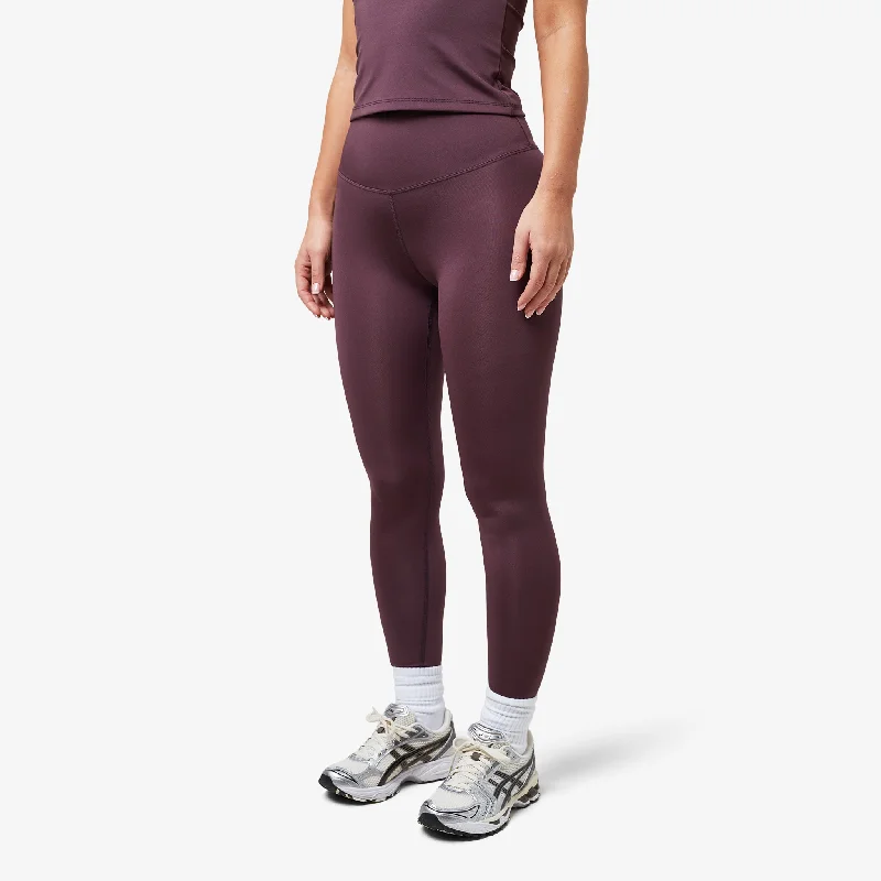 Second Skin Legging | Dark Cherry Stylish Printed Stretch Leggings
