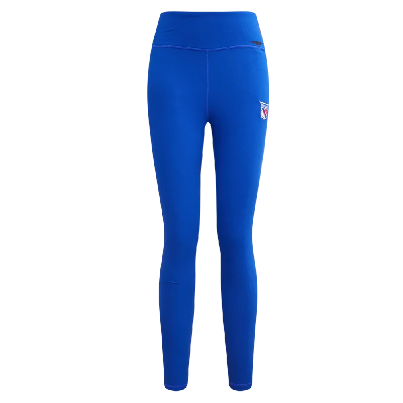 LEGGINGS NHL NEW YORK RANGERS RETRO CLASSICS PARA MUJER Comfortable Ribbed Waistband Leggings LEGGINGS NHL NEW YORK RANGERS RETRO CLASSICS PARA MUJER Comfortable Ribbed Waistband Leggings