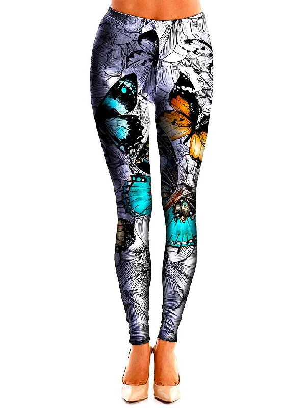 Flutterby Leggings Stylish Everyday Leggings