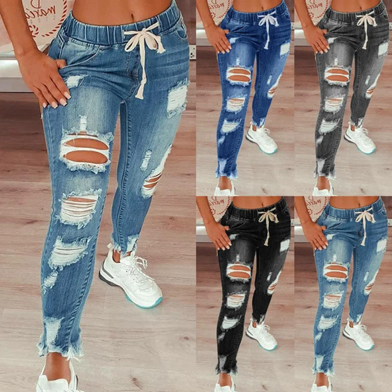 Hot Selling Women'S Jeans Slim Slimming Women'S Jeans Trousers Trousers luxurious high-end Hot Selling Women'S Jeans Slim Slimming Women'S Jeans Trousers Trousers luxurious high-end