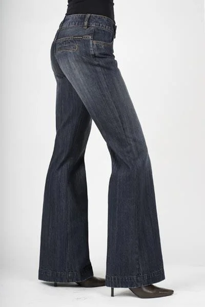 Stetson Mid Rise City Trouser Ladies' Jean Trousers Bridal Satin
