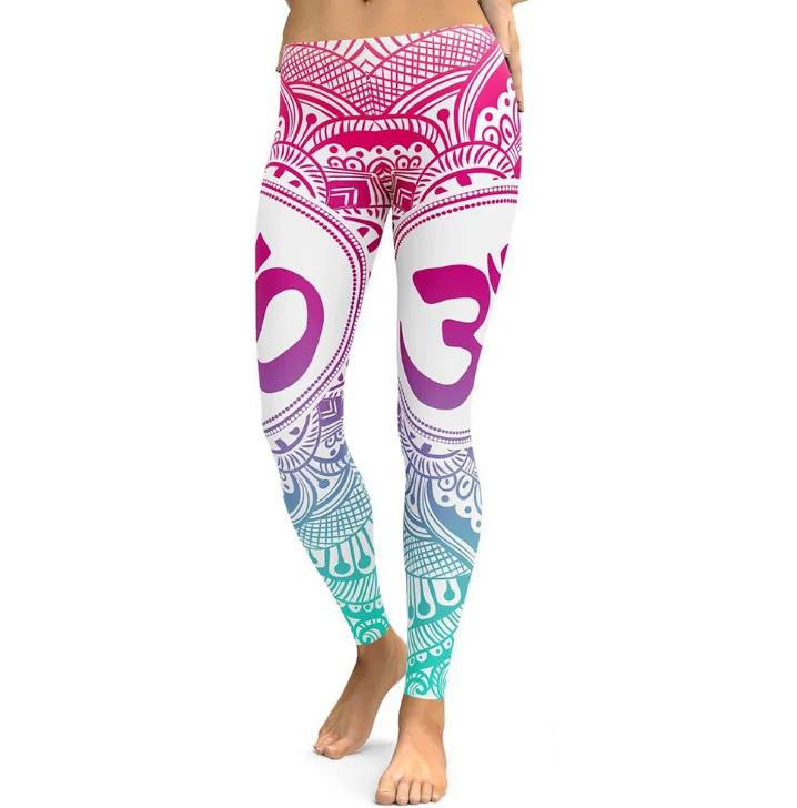 New Blue Decolorization Mandala Leggings Women Plus Size XL Athletic Yoga Leggings Running Fitness Workout Pants Comfortable Slip-On Compression Leggings New Blue Decolorization Mandala Leggings Women Plus Size XL Athletic Yoga Leggings Running Fitness Workout Pants Comfortable Slip-On Compression Leggings