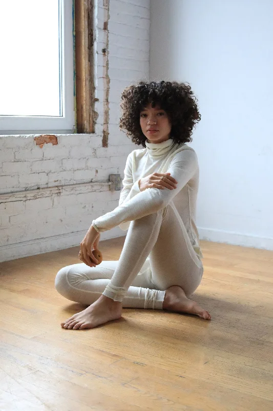 Pono Legging, Organic Merino Trendy Cold Weather Tights