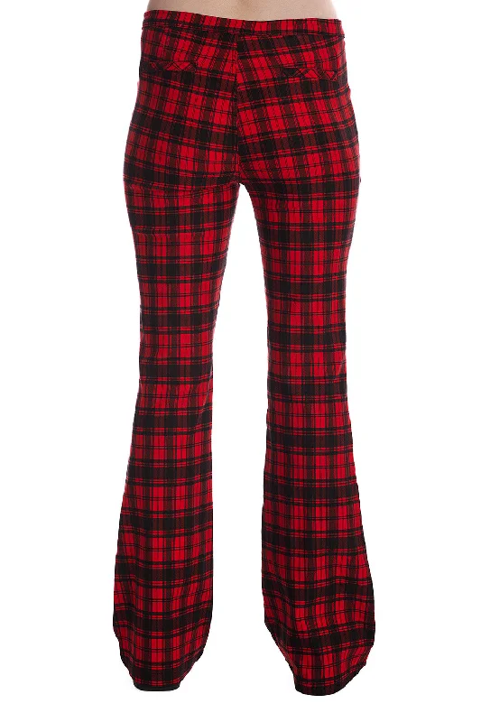 Banned Apparel - Cadelle Flare Trousers Trousers Chinos Classic
