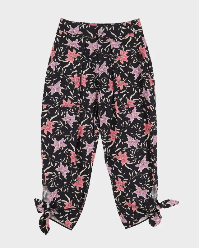 Isabel Marant Floral Patterned Trousers - W31 L26 Trousers chic fashionable