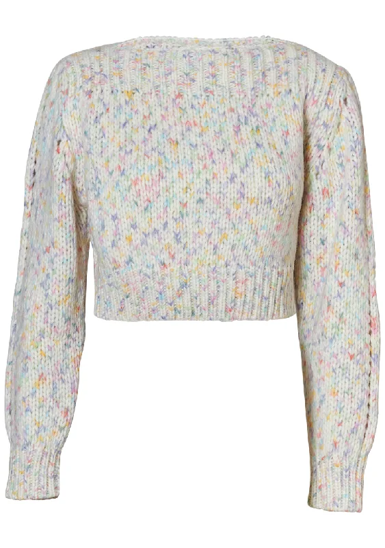 Larson Crop Pullover Besom Neck Pullover