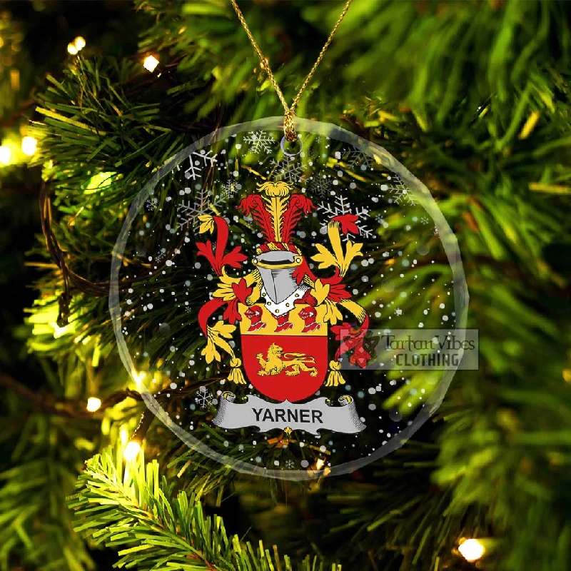 Yarner Irish Clan Christmas Glass Ornament with Coat of Arms Bomber Jacket Denim Jacket Leather Jacket Yarner Irish Clan Christmas Glass Ornament with Coat of Arms Bomber Jacket Denim Jacket Leather Jacket