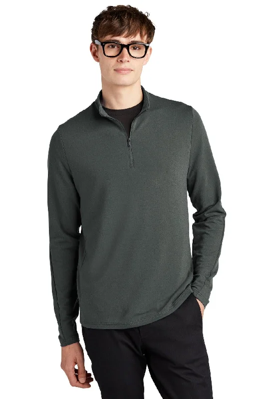 Mercer+Mettle Stretch 1/4-Zip Pullover MM3010 Bardot Neck Top