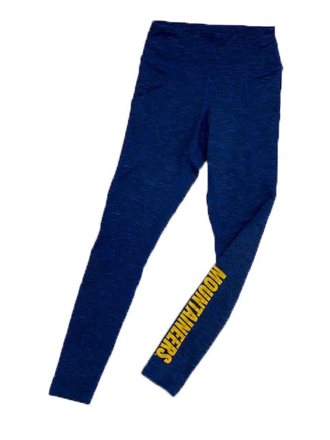 WVU Intent Leggings Fashionable Leather-Look Leggings