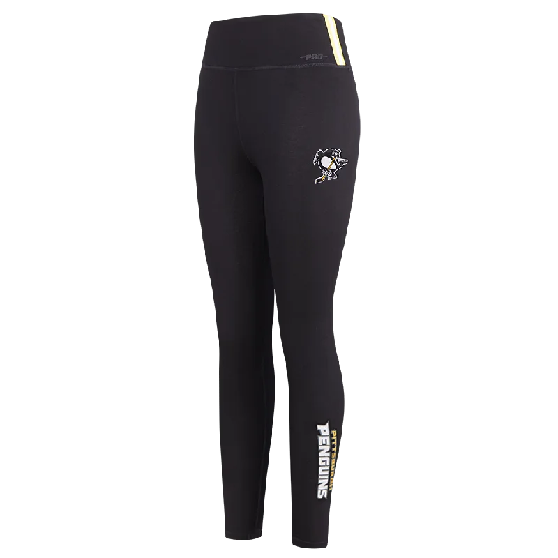 LEGGINGS NHL PITTSBURGH PENGUINS CLASSIC CHENILLE PARA MUJER Classic Solid Color Leggings LEGGINGS NHL PITTSBURGH PENGUINS CLASSIC CHENILLE PARA MUJER Classic Solid Color Leggings
