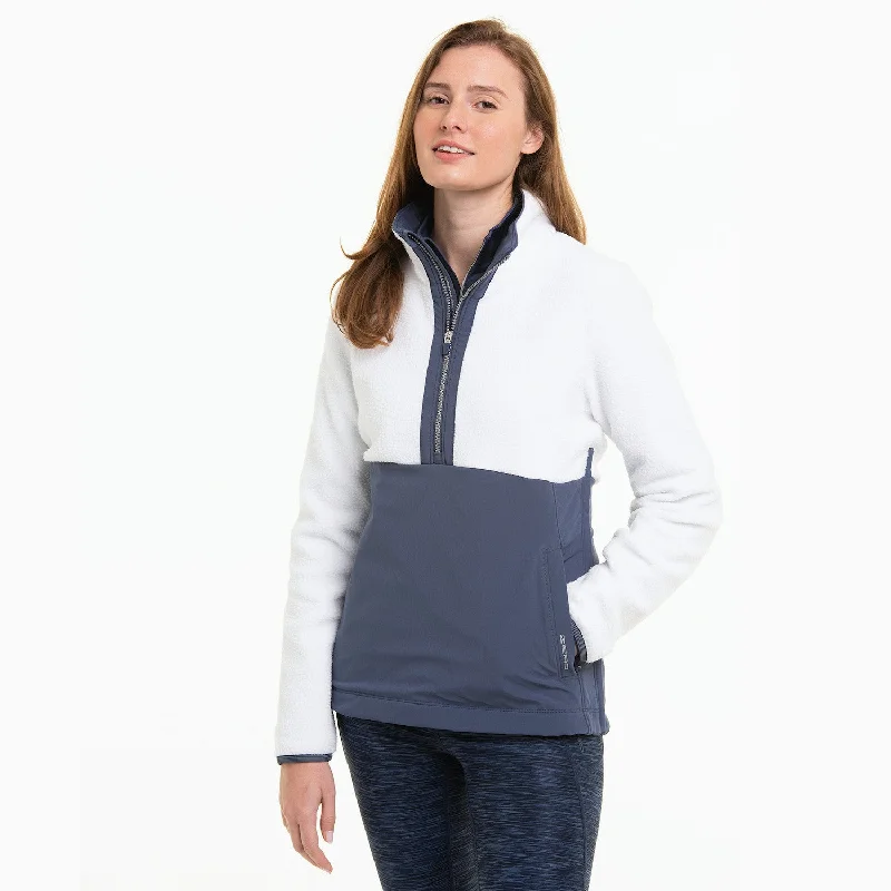 Dormie Flag Zero Restriction Aubree Hybrid Pullover Sheath Sleeve Elegant