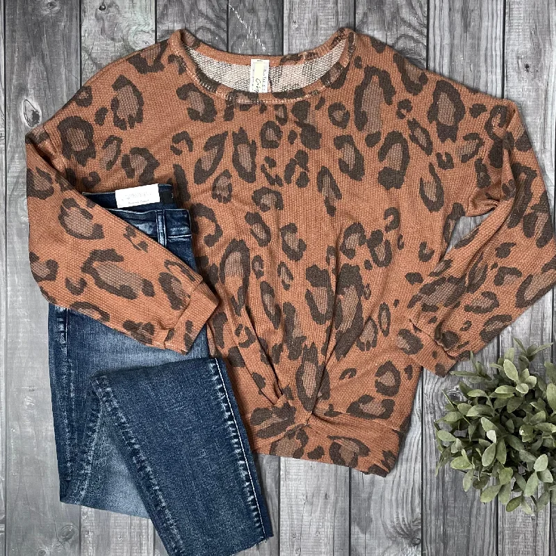 SIZE M & 3XL: NEVER GONNA LEAVE PULLOVER Elbow Length Sleeve