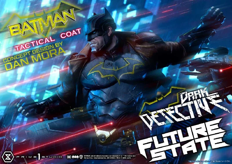 DC Future State: Batman Dark Detective Tactical Coat (Pre-Order) Anorak Windbreaker Fleece DC Future State: Batman Dark Detective Tactical Coat (Pre-Order) Anorak Windbreaker Fleece