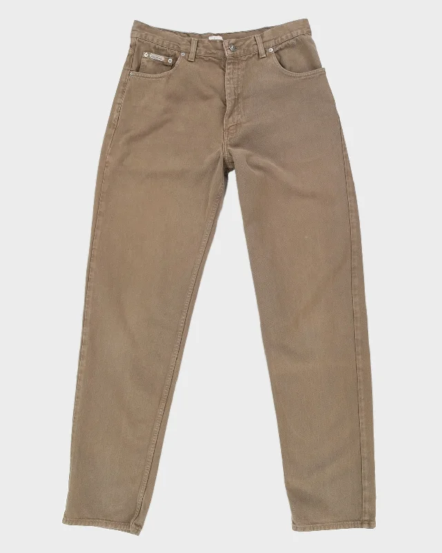 00s Calvin Klein Brown Trousers - W34 L36 Trousers Bestseller Popular