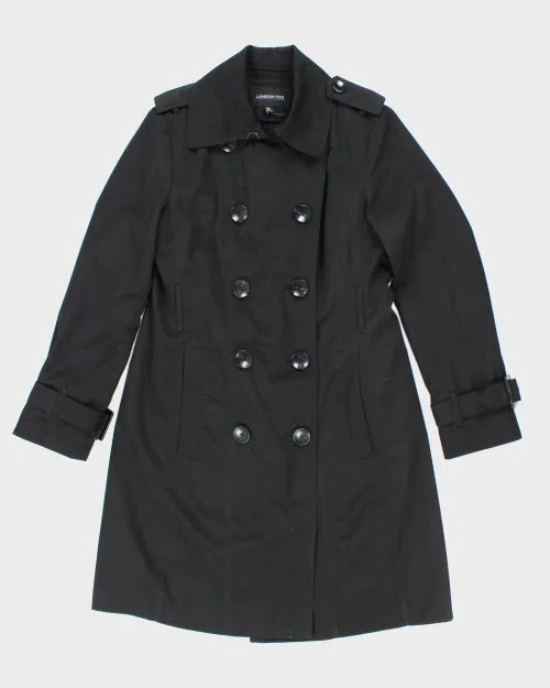 London Fog Lined Coat - XS Hooded Jacket Zipper Jacket Button Jacket