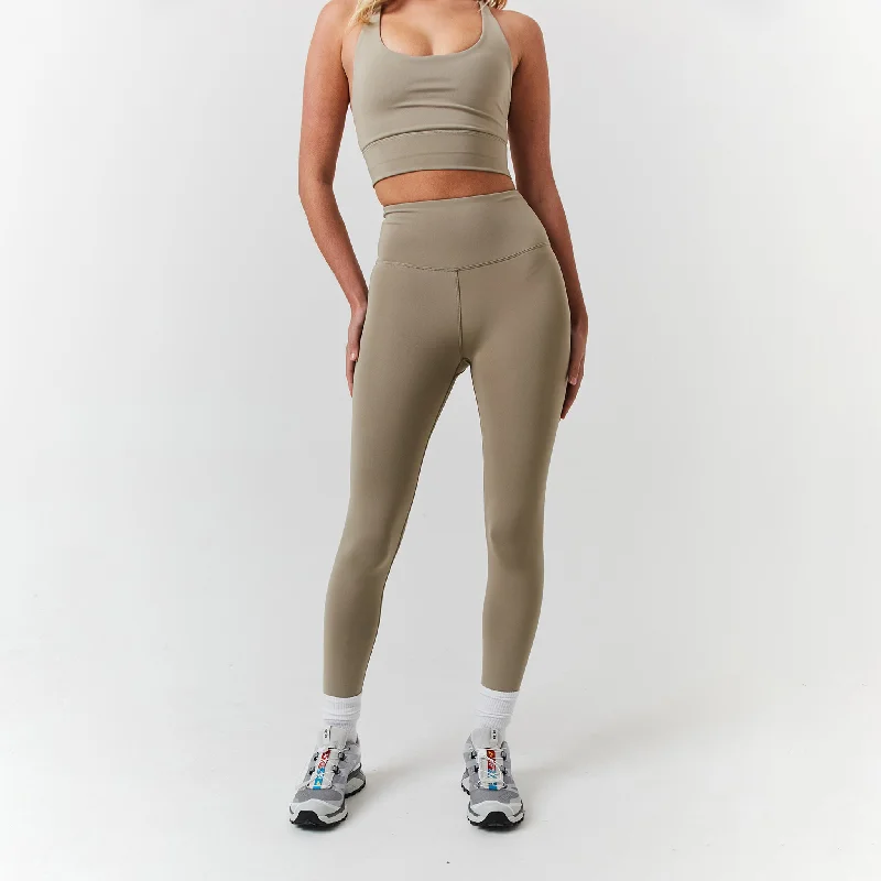 Second Skin Legging | Olive Trendy Minimalist Leggings