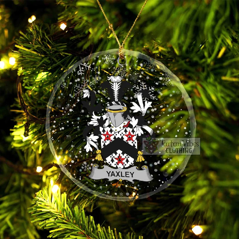 Yaxley Irish Clan Christmas Glass Ornament with Coat of Arms Parka Down Jacket Wool Coat Yaxley Irish Clan Christmas Glass Ornament with Coat of Arms Parka Down Jacket Wool Coat