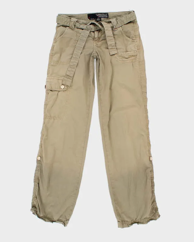 Vintage Guess Woman's Cargo Trousers - W30 L32 Trousers Yoga Stretchy