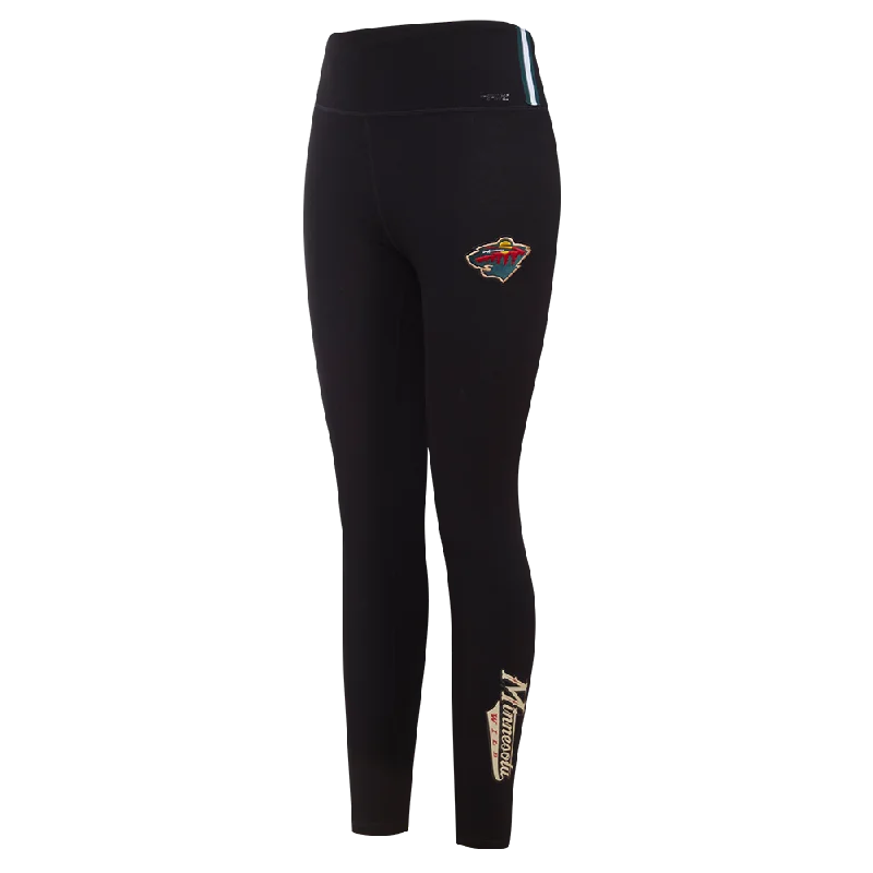 LEGGINGS NHL MINNESOTA WILD CLASSIC CHENILLE PARA MUJER Cozy Ribbed Leggings