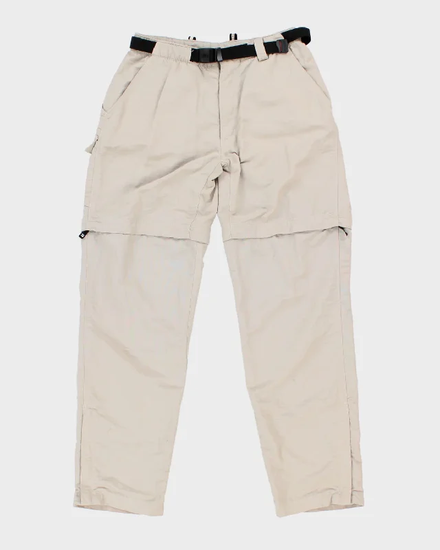 Women's The North Face Hiking Trousers - S Trousers Striped Patterned