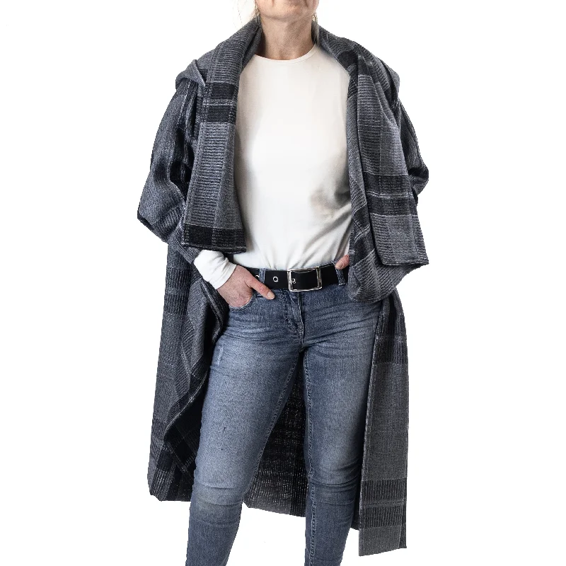 Coat - Tapered Arm Stand-Up Roll-Neck Turtle