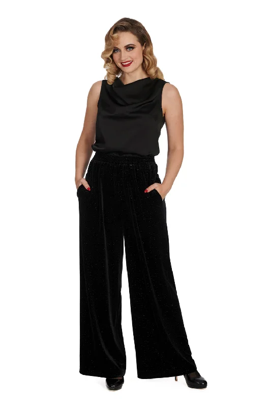 Banned Apparel - Sparkle Trouser Trousers Fleece Cozy