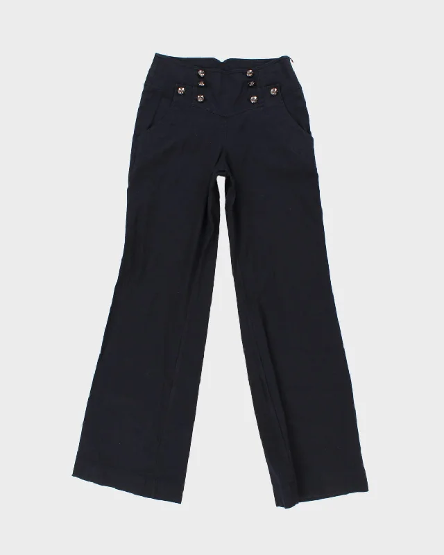 Vintage Olsen Anna Trousers - W28 L32 Trousers Plaid Checkered