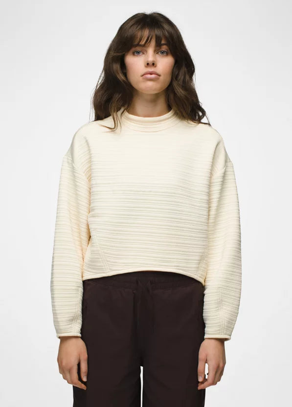 Send Off Pullover Sweet Cream Zipper Front Cardigan