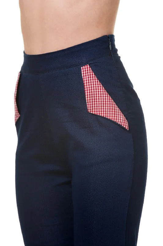 Banned Apparel - Blueberry Hill Trousers Trousers practical durable