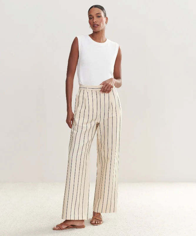 Jones Trouser Trousers Print Floral