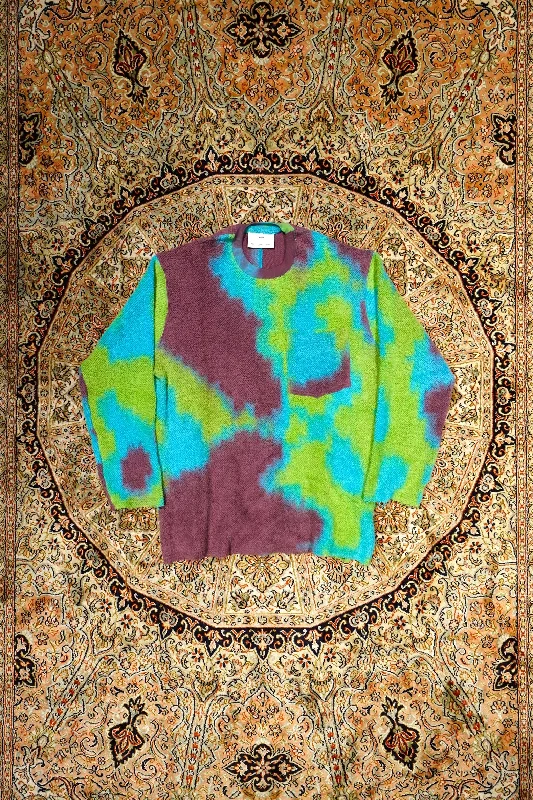 Song for the Mute RAW CREW NECK PULLOVER(PURPLE) Port Neck Pullover
