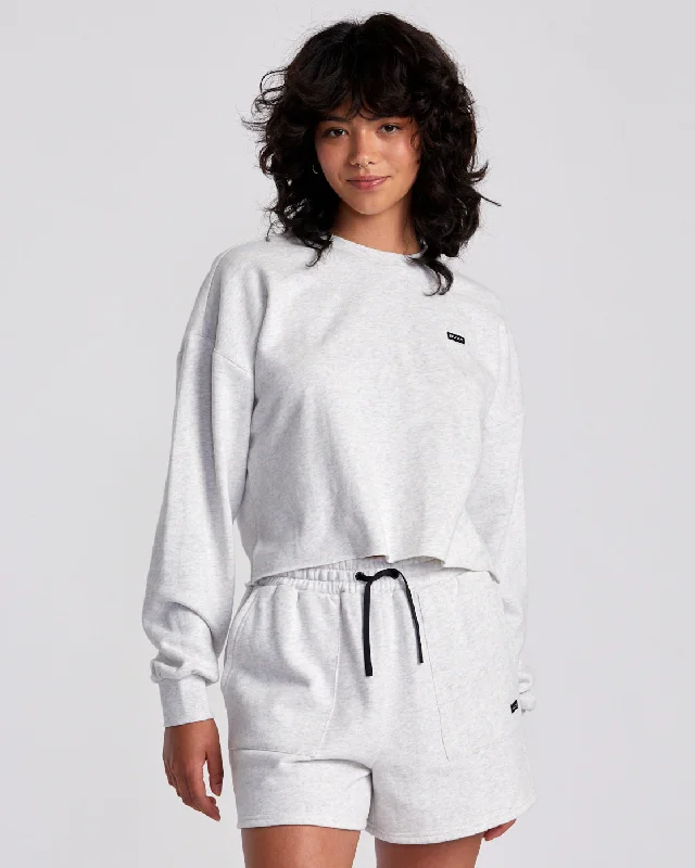 Selects Pullover - Heather Grey Oblong Neck Pullover
