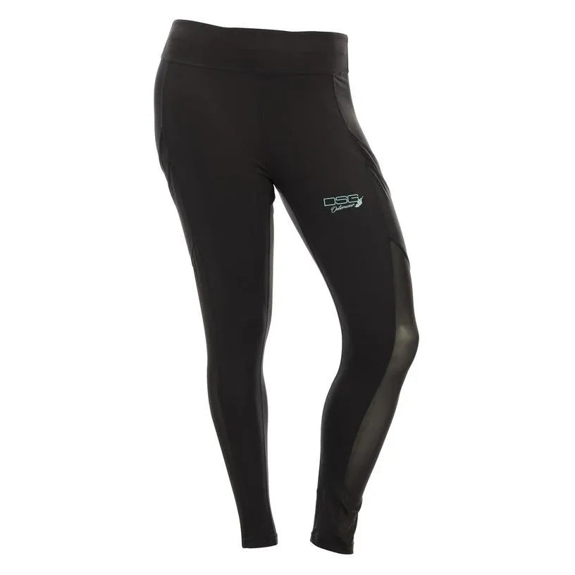 Casual Leggings - Charcoal Fashionable Full-Length Active Leggings