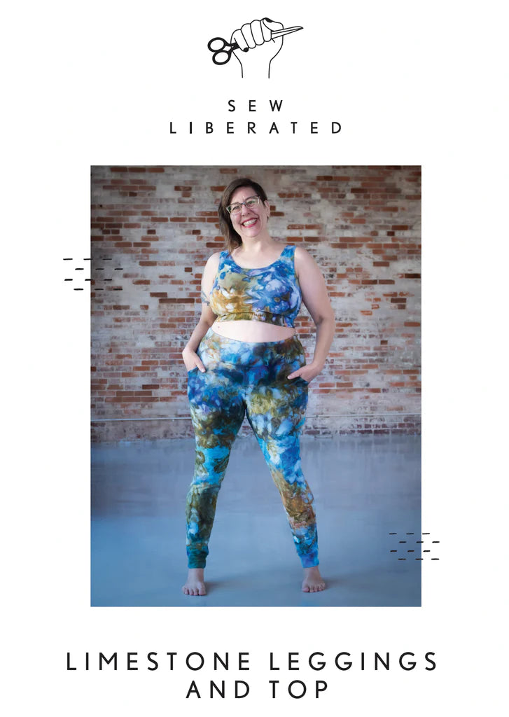 Limestone Leggings and Top - Sewing Pattern | Sew Liberated Comfortable Power Mesh Leggings