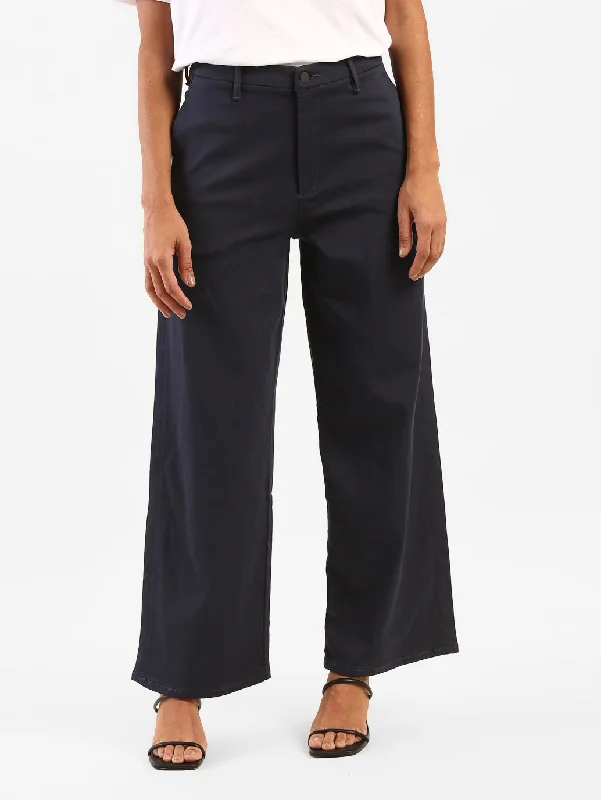 Women's High Rise Wide Leg Trousers Trousers stylish elegant