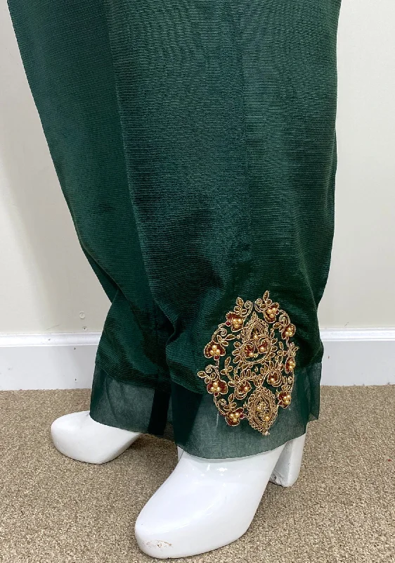 Bin Saeed Ready Made Women's Silk Trouser Trousers Occasion Special