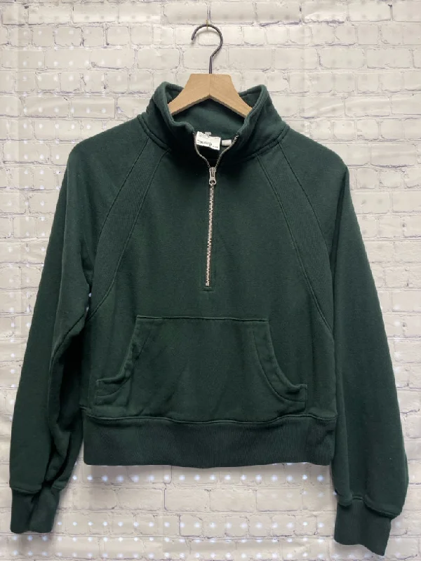 Size Small Ladies Green Gap Pullover Fine Merino Wool