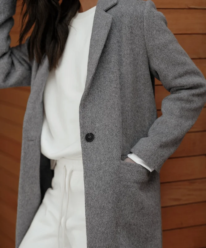 Carlyle Coat Herringbone Houndstooth Plaid