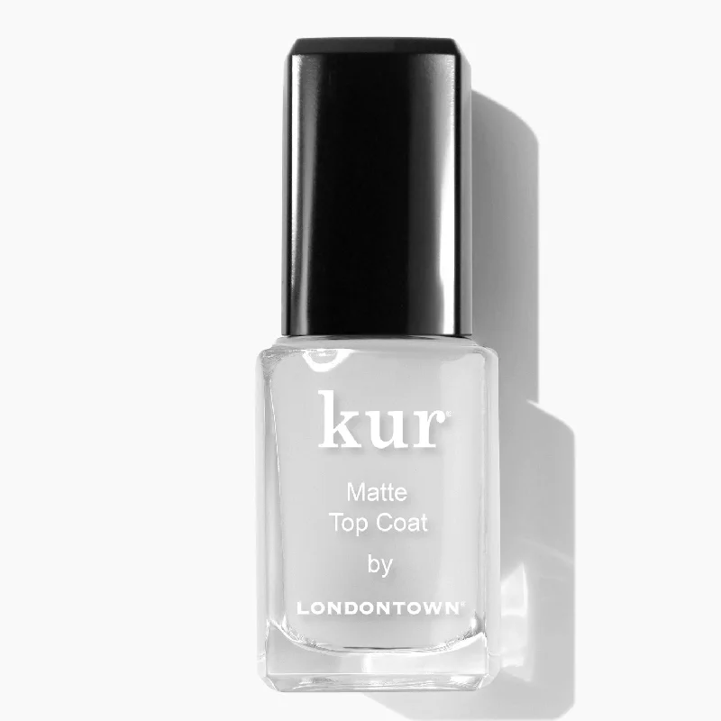 Matte Top Coat Denim Leather Suede