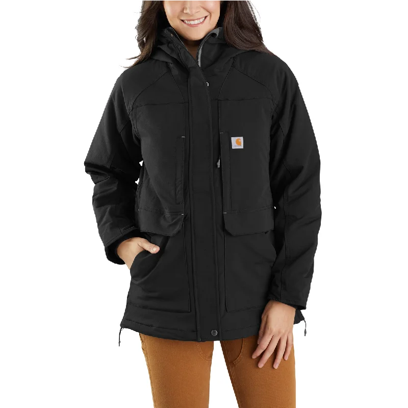 Carhartt Womens SUPERDUX CANVAS Coat Tweed Herringbone Houndstooth