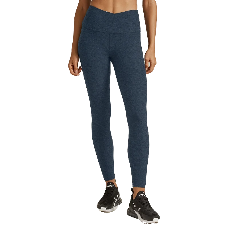 Beyond Yoga Spacedye At Your Leisure HW Midi Legging Elegant Metallic Leggings