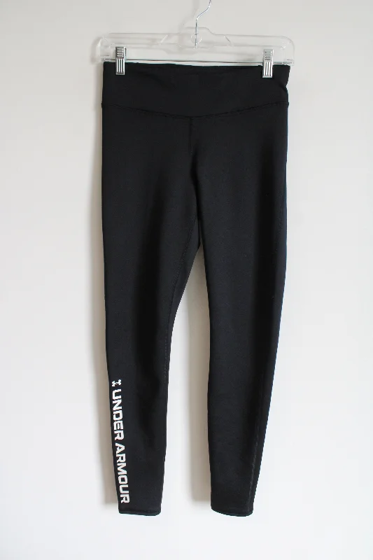 Under Armour Compression ColdGear Black Legging | M Trendy Faux Suede Leggings
