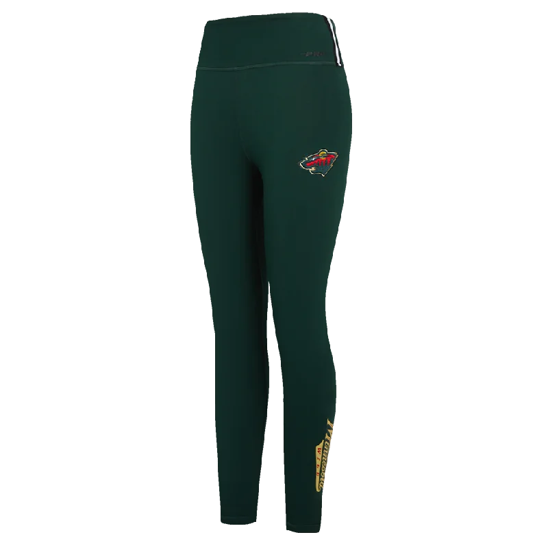 LEGGINGS NHL MINNESOTA WILD CLASSIC CHENILLE PARA MUJER Casual Sporty Leggings
