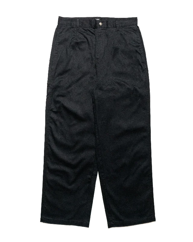 Stüssy Workgear Trouser Twill Black Trousers Formal Black